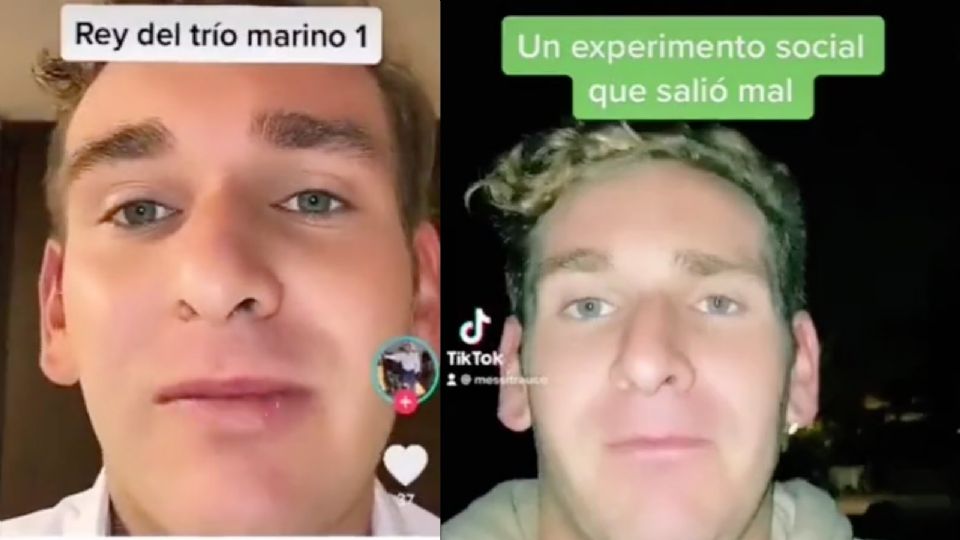 El joven de 25 años desató una controversia por un par de videos publicados