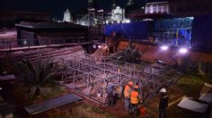 Tras colapso en Templo Mayor, comienzan instalación de nueva techumbre