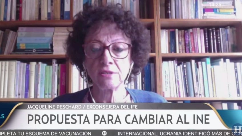 Reforma Electoral de AMLO debe estar alejado de los partidos políticos: Jacqueline Peschard