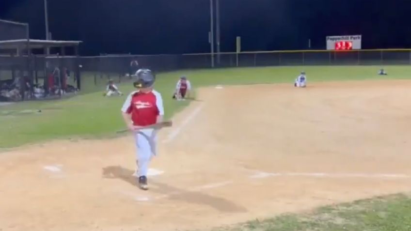 Tiroteo interrumpe partido de beisbol infantil; los niños se tiraron al piso | VIDEO