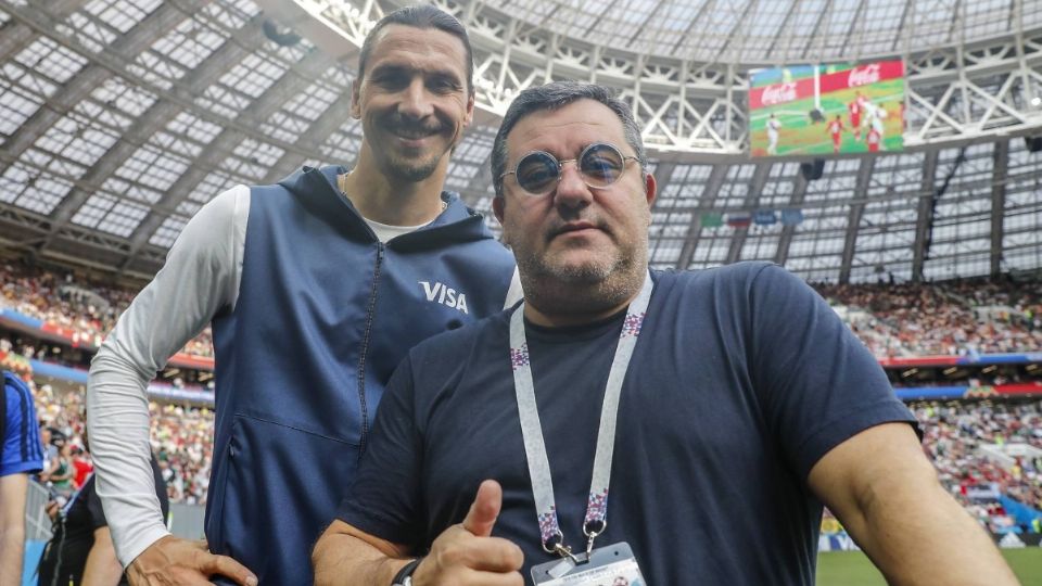 Mino Raiola tiene en su cartera a grandes futbolistas de talla mundial.