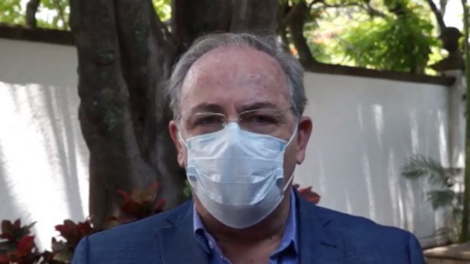 CONTRA EL VIRUS. Fernando Petersen, secretario de salud de Jalisco, dijo que 87% de la población ya tiene esquema completo