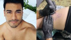 Apasionada fan se hace tatuaje de la 'preciosa cara' de Carlos Rivera en la pierna | VIDEO