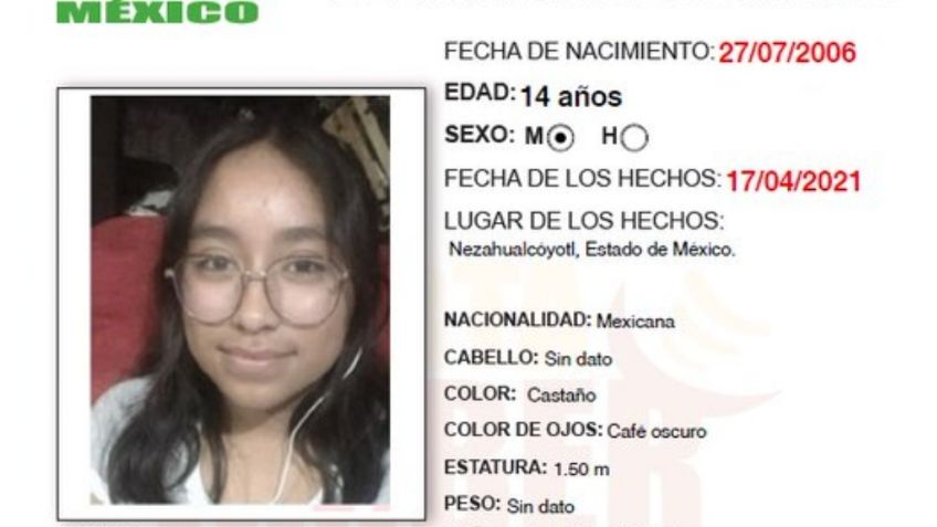 Localizan sana y salva a Valery Wianey Martínez, estudiante del IPN que estaba en calidad de desaparecida