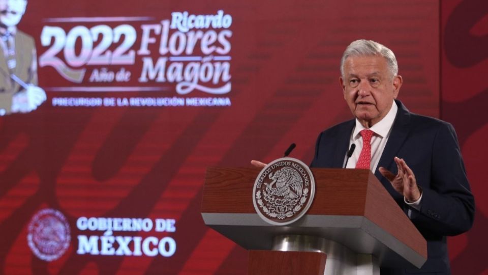 López Obrador presenta su conferencia Mañanera desde Isla Mujeres, Quintana Roo. FOTO: Cuartoscuro