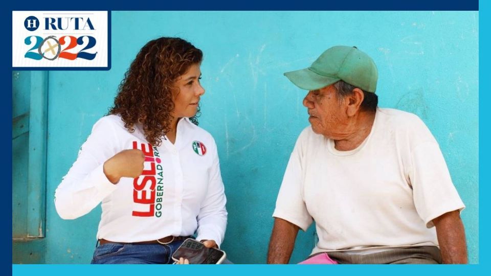 Leslie Hendricks inicia campaña en la zona maya de Quintana Roo