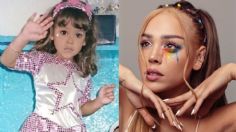 Danna Paola muestra su lado más tierno con adorable FOTO de su niñez: "Era una calabacita feliz"