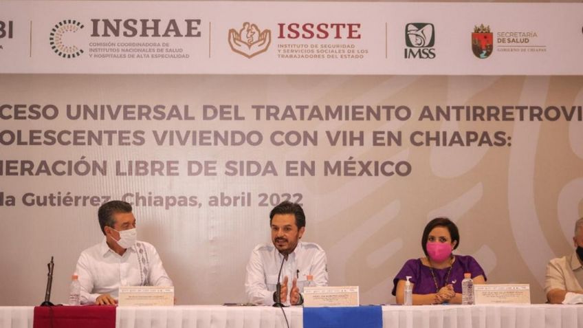 En Chiapas, sector Salud garantiza acceso universal a tratamiento antirretroviral a niñas, niños y adolescentes con VIH