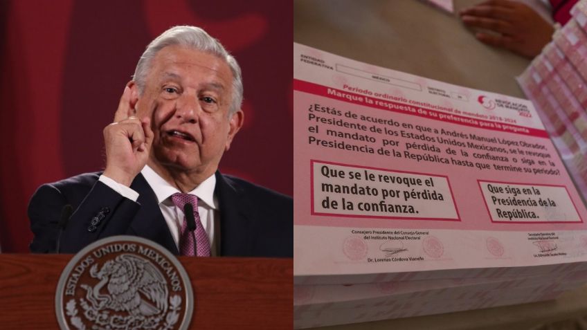 AMLO anulará su participación en la revocación de mandato; este es el mensaje que escribirá en la boleta