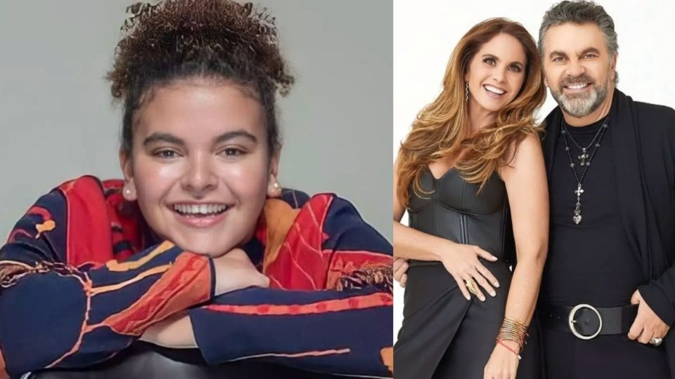 Lucerito habló sobre la excelente relación que han demostrado tener sus papás. FOTO: Especial