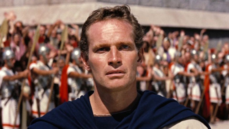 Ben-Hur con la actuación de Charlton Heston. FOTO: Wikipedia