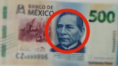 ÉSTE billete de 500 pesos es ÚNICO y se vende hasta en 200 mil; estas son sus características