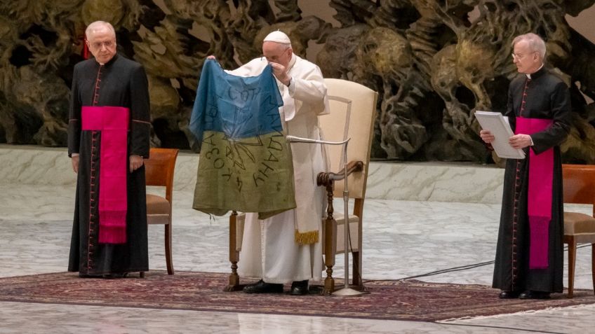 "Dejen de sembrar muerte y destrucción", pide el Papa Francisco ante la guerra en Ucrania