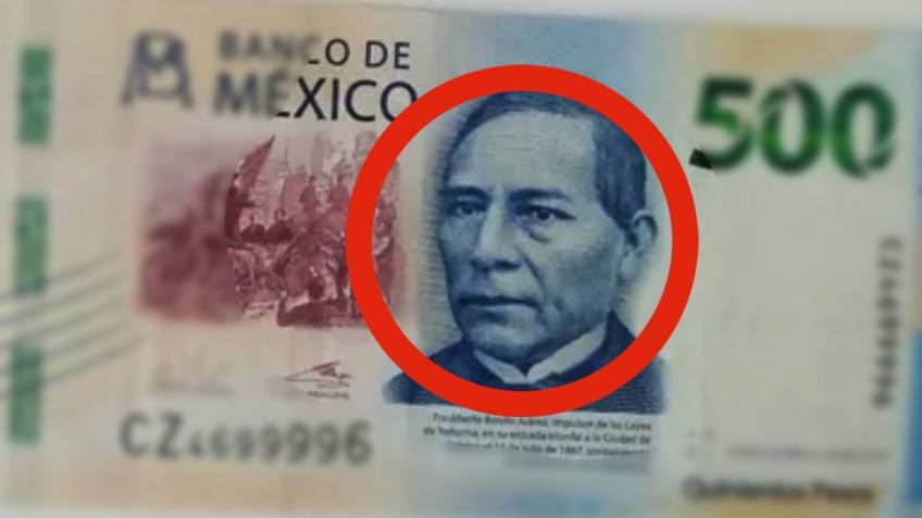 El billete de 500 pesos que puedes vender hasta en 5 MIL por este pequeño detalle que lo hace ÚNICO | FOTO