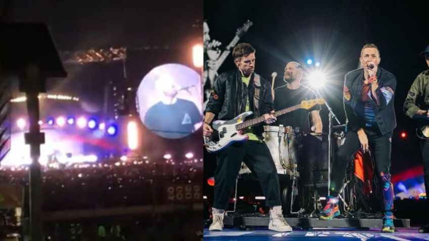 Así luce la "Seccion A-fuera" del concierto de Coldplay en el Foro Sol | VIDEO