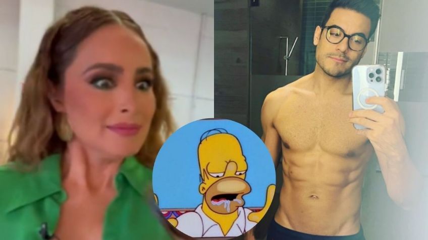 ¿Se puso celosa? Así reaccionó Cynthia Rodríguez a las calurosas FOTOS sin camisa de Carlos Rivera