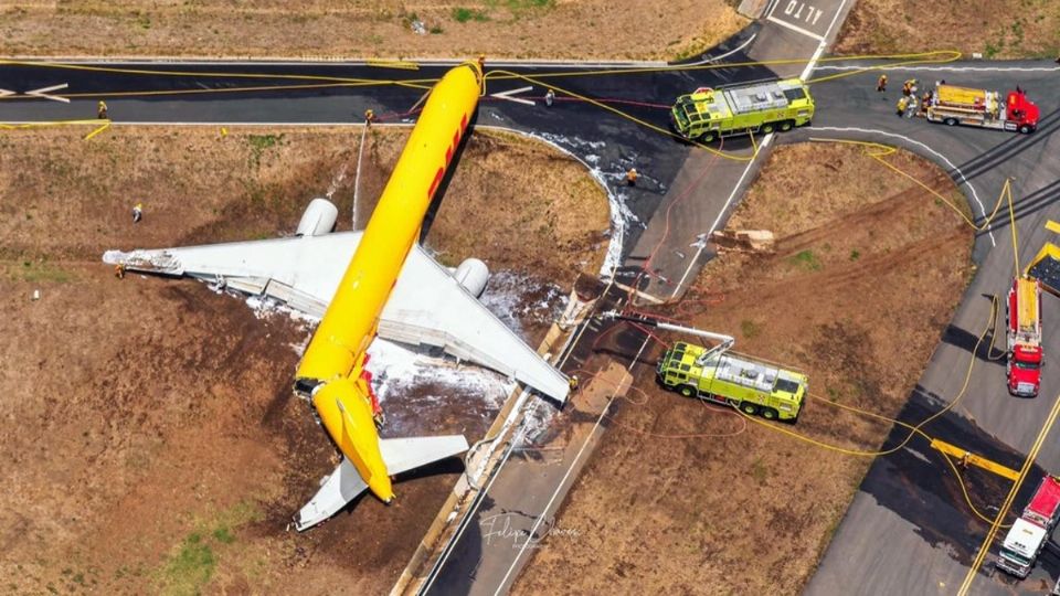 El accidente ocurrió alrededor de las 9:30 horas de este jueves 7 de abril.