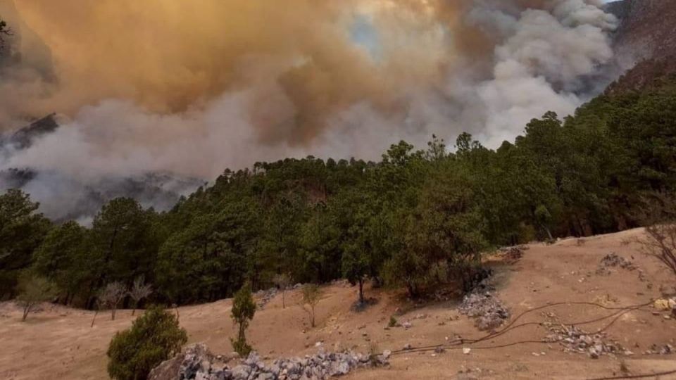 Incendio de Sierra de Santiago ha consumido casi 3 mil hectáreas en 2 semanas