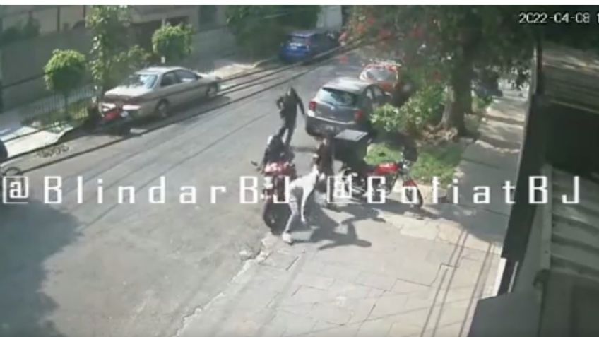 Policías frustran asalto en la CDMX; hieren de un balazo a un asaltante: VIDEO