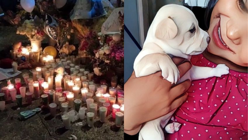 Querétaro llora a Victoria Guadalupe: Con flores, juguetes y oraciones realizan ofrenda a la pequeña asesinada