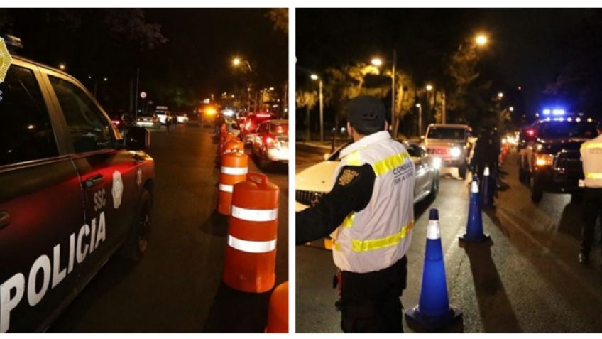 Arrancó Operativo Especial Conduce sin Alcohol en CDMX, por Semana santa