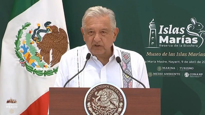 Encarga AMLO a Marina ofrecer paquetes turísticos en nuevo circuito Islas Marías-Boca de Chila