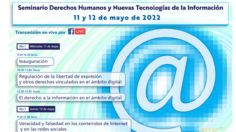 Sigue el seminario de la UNAM: Derechos vinculados a la libertad de expresión en internet