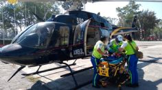 Entre la vida y la muerte: Niña es atropellada y trasladada en helicóptero para que médicos la salven