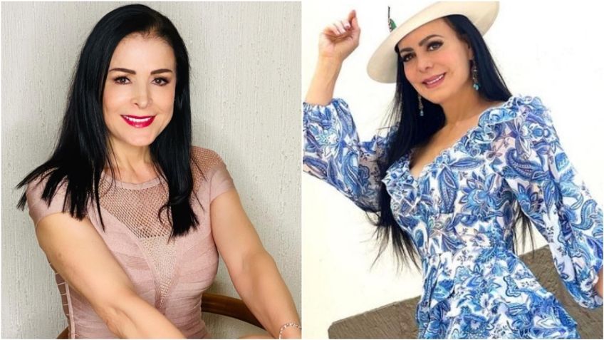 Lourdes Munguía desbanca a Maribel Guardia como la mujer madura más sensual en vestido azul