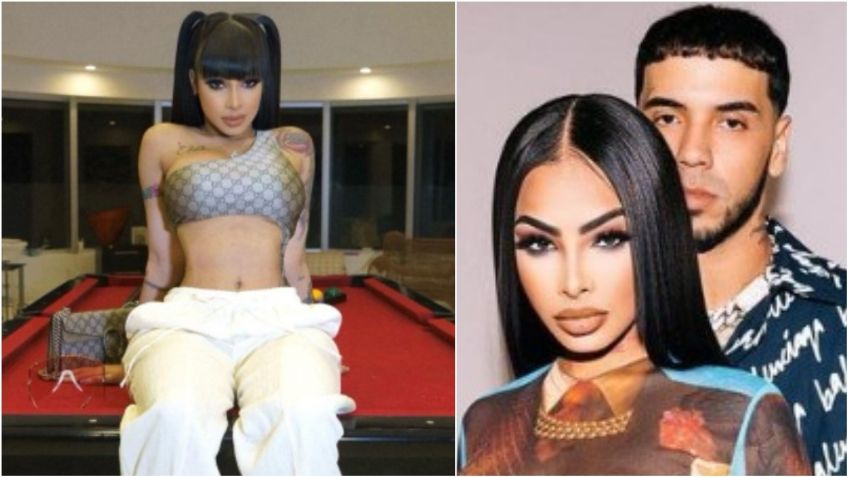 Yailin La Más Viral, novia de Anuel AA, sufre impactante accidente en pleno concierto: VIDEO