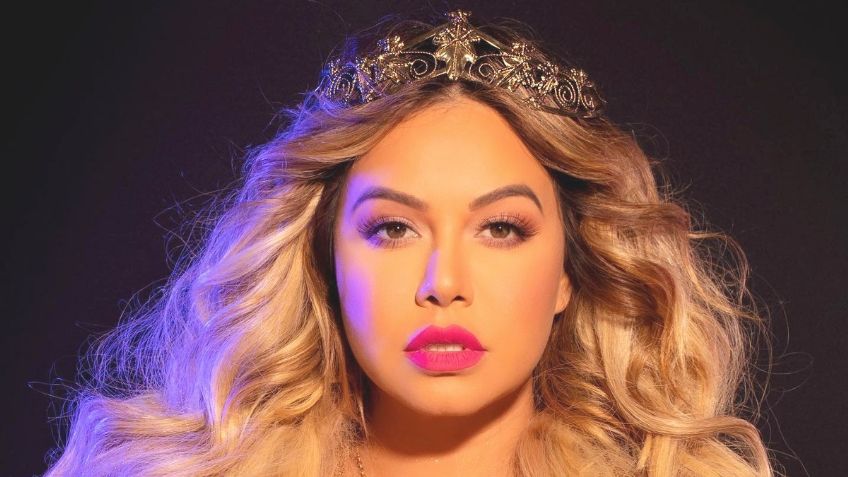 Chiquis Rivera es la reina curvy; lo demuestra en ajustado mini vestido dorado | FOTO