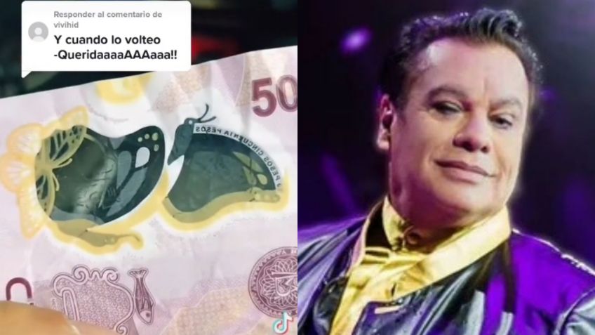 Joven recibe un billete falso con la cara de Juan Gabriel y se vuelve viral | VIDEO