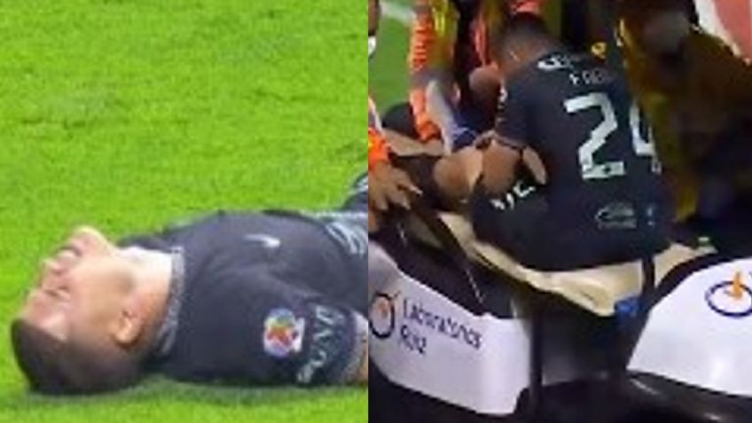 Puebla vs América: Federico Viñas y Richard Sánchez salen lesionados en el carrito de las desgracias | VIDEO