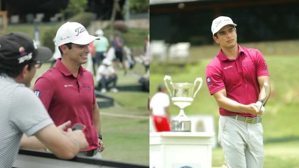 Santiago Castilla, el golfista mexicano que brilla por el mundo en torneos internacionales