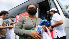 Caravana de madres y padres que buscan a sus hijos desaparecidos es retenida en Chiapas