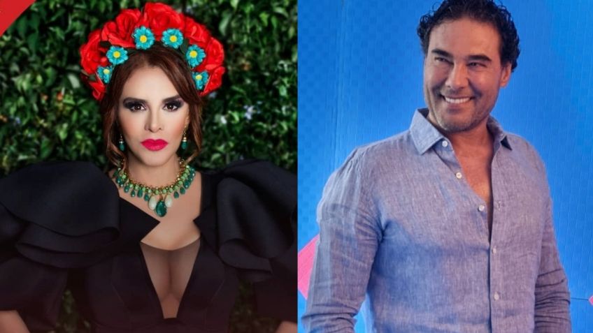 Eduardo Yáñez se desvive en halagos a Lucía Méndez y asegura que "también besa muy rico"