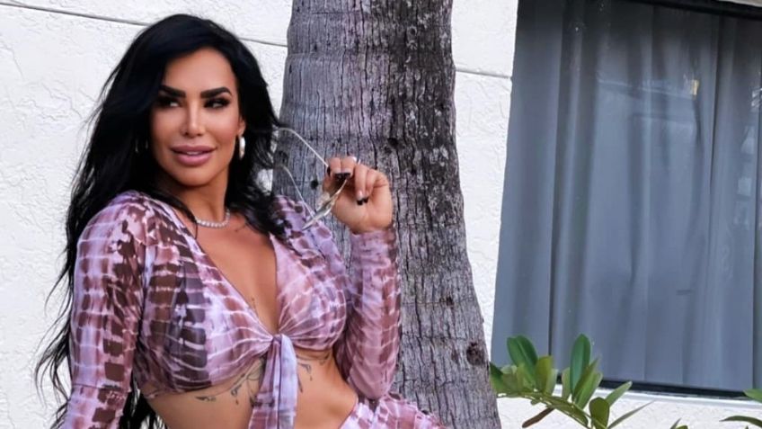 Lis Vega deja poco a la imaginación en vestido de transparencias | FOTOS