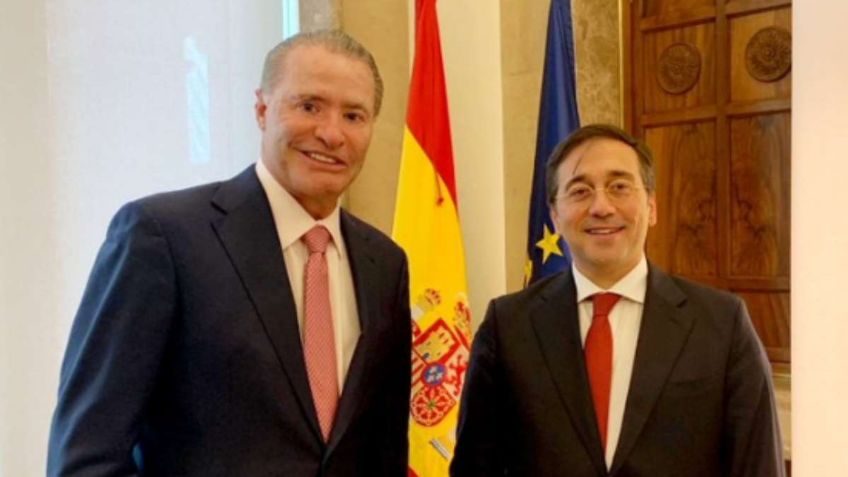 Quirino Ordaz se reúne con el ministro de Asuntos Exteriores de España