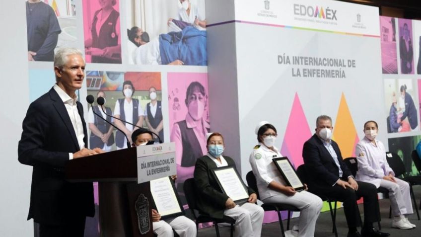 Edomex superó la pandemia gracias al trabajo del sector salud: Alfredo del Mazo