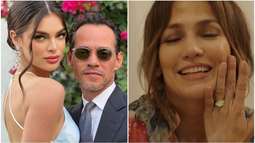 ¡Marc Anthony le hace competencia a JLo! Entrega COSTOSO anillo de compromiso a su novia 30 años menor