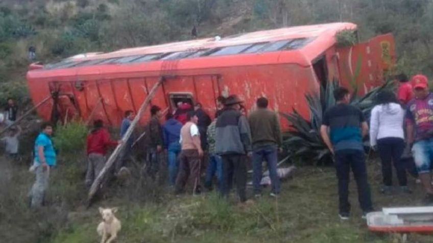 Autobús cae por un barranco en Perú; hay 11 personas muertas y 34 heridas