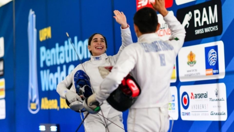 Primer oro mixto para el pentatlón mexicano