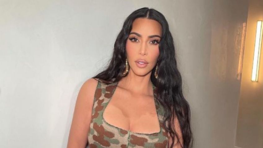 Kim Kardashian eleva la temperatura con bikini color nude para la portada de Sports Illustrated