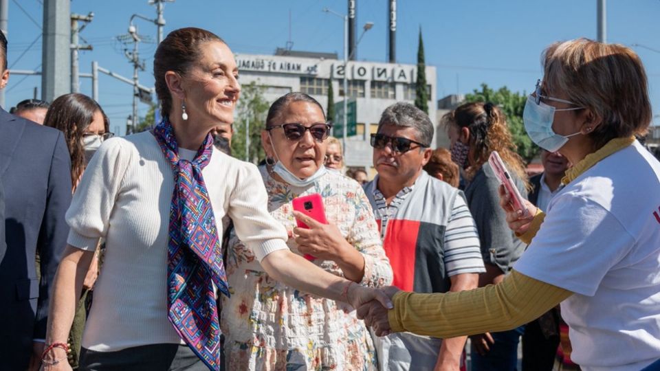 Apoyo de Claudia Sheibaum a Morena