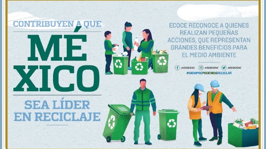 Contribuyen a que México sea líder en reciclaje