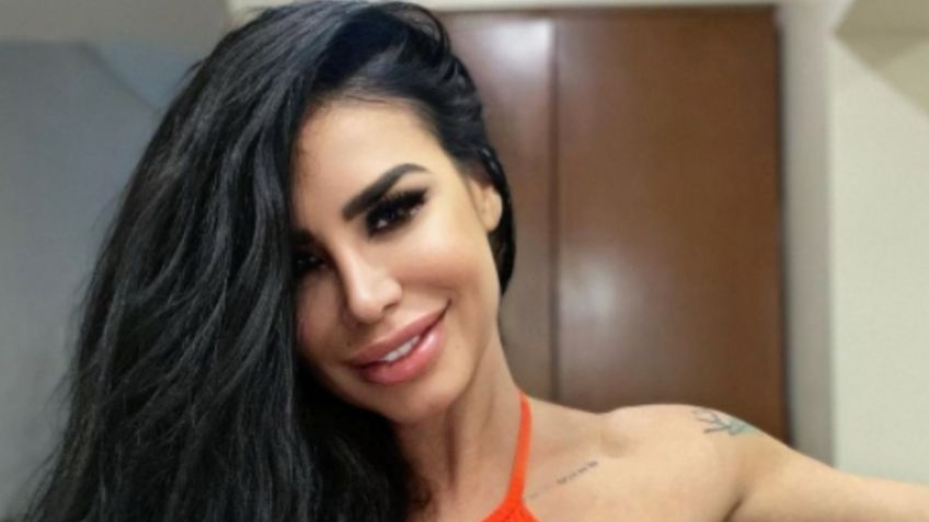 Lis Vega presume sexy tatuaje con diminuta lencería roja | FOTO