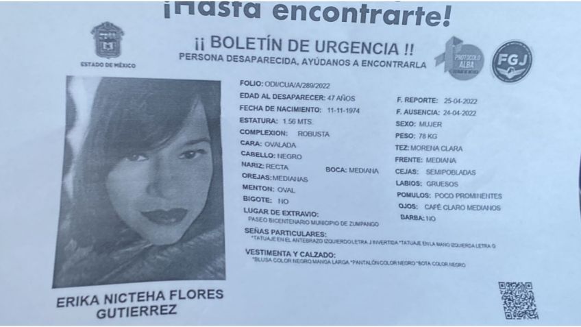 Kika Flores: Denuncian desaparición de activista en Zumpango cuando se dirigía a una marcha en CDMX