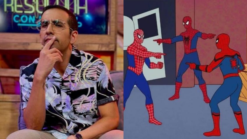 ¿Quién es el original? 'El Capi' Pérez imita el MEME de Spiderman con su versión del Capiverso | FOTO