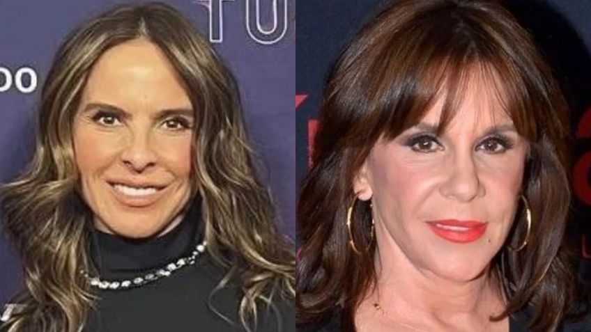 ¡Son idénticas! Kate del Castillo demuestra que es la gemela perdida de Rebecca Jones con este look | FOTO