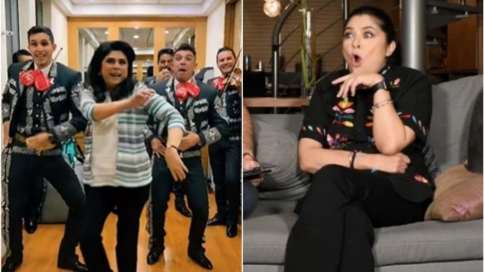 Victoria Ruffo conquista TikTok